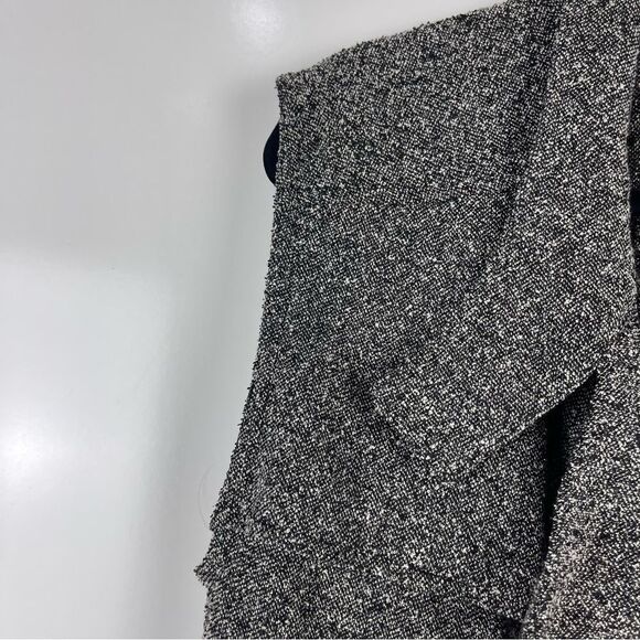 Melrose and Market Sleeveless Oversized Open Front Vest Gray Size Small - Picture 8 of 8